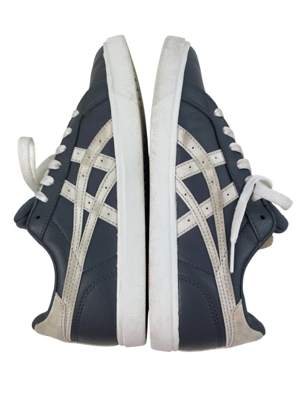 Asics Dark Gray Classic CT Sneakers Shoes Leather 1192 A 222 Womens Size 8 - Picture 8 of 11